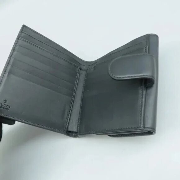 100% Authentic GUCCI Brown Canvas Wallet 120-062324 - Picture 9 of 12